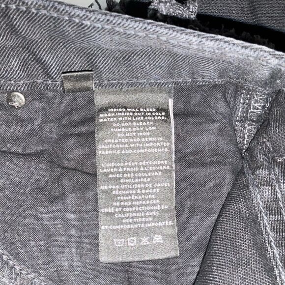 NWT J Brand Black High Waist Jeans Shorts - Picture 9 of 10